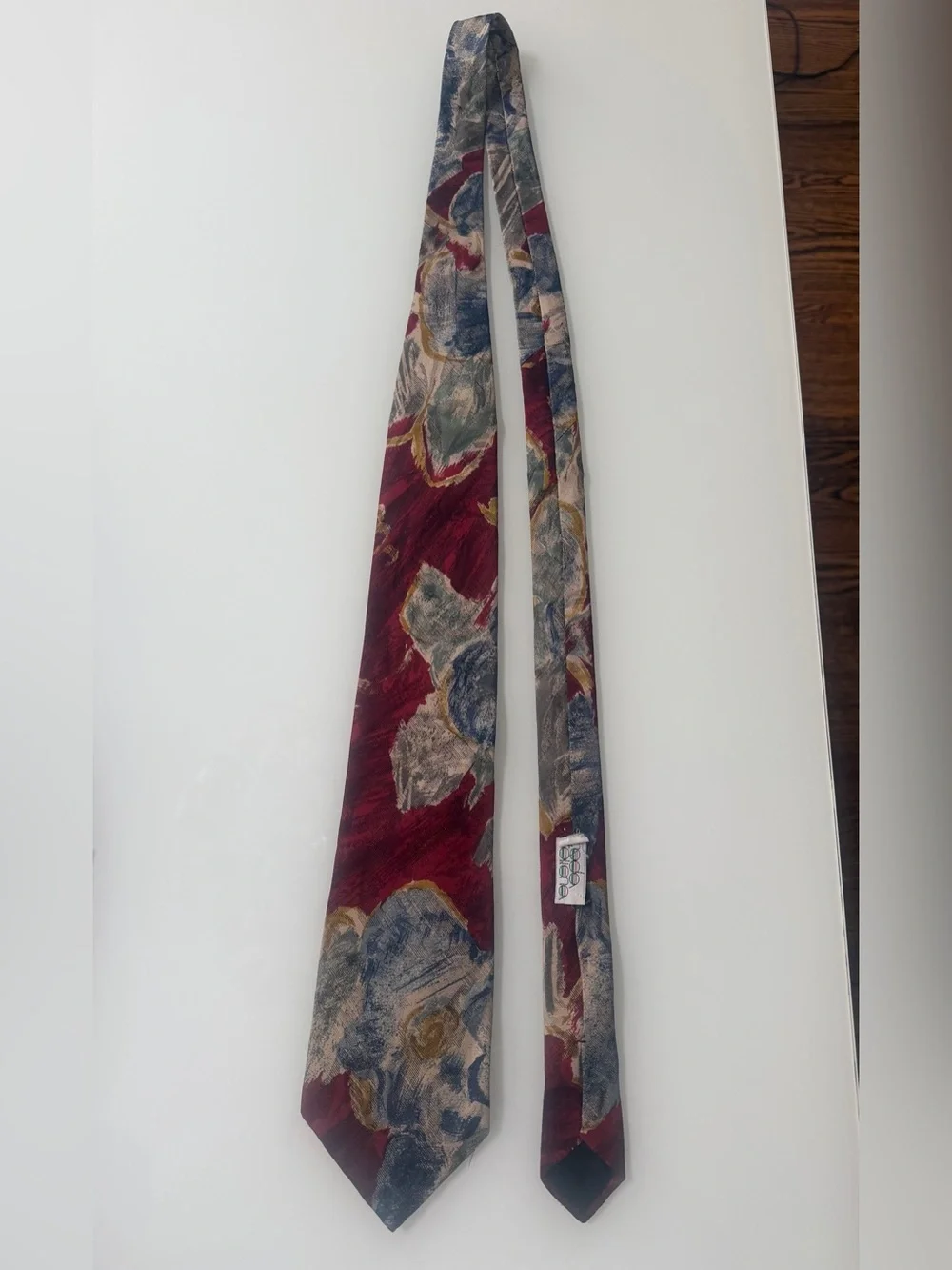 Vintage Moda Italiana Men’s 100% Silk Tie